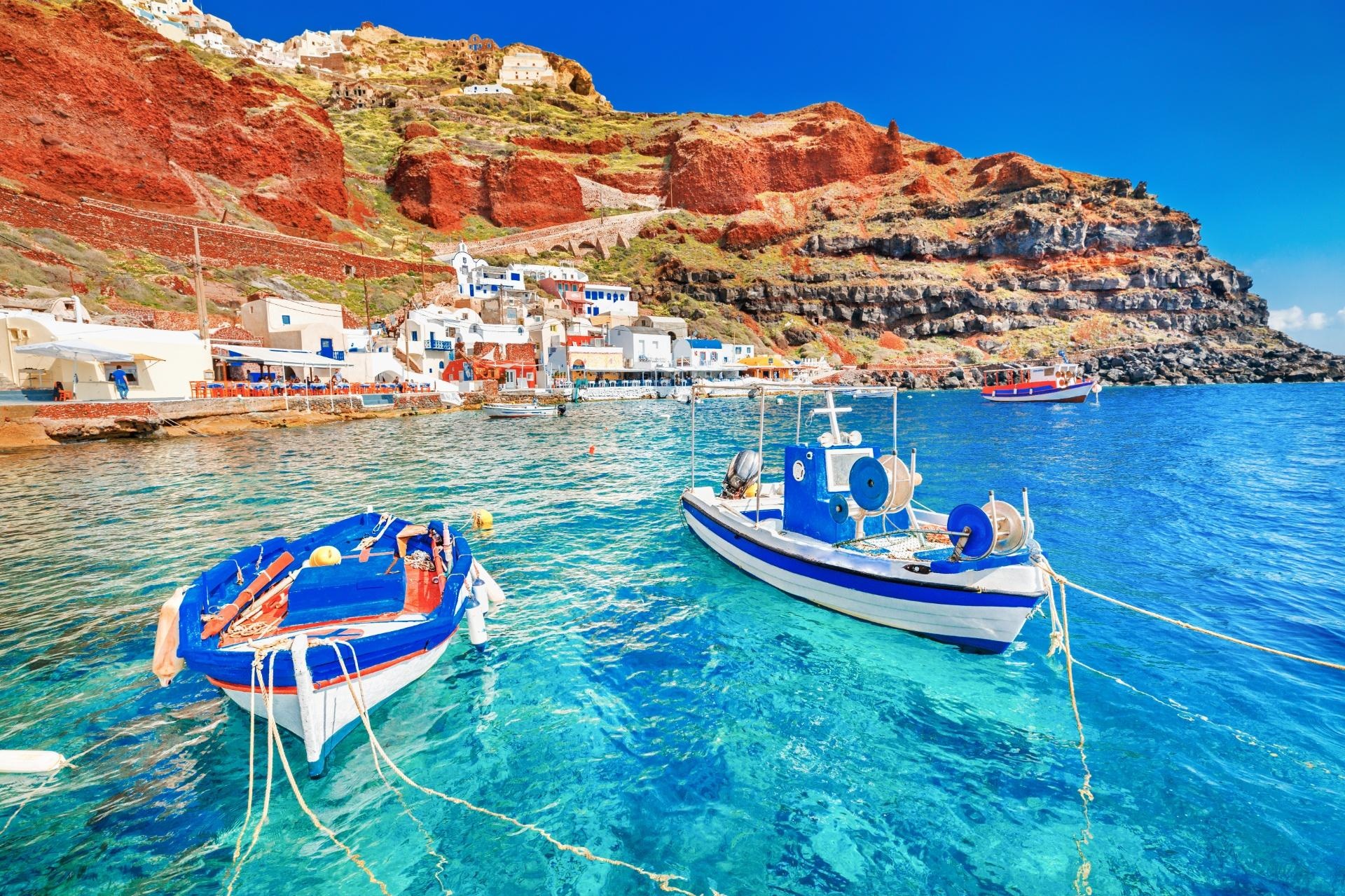 Santorini, magia sobre el Egeo